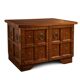 Traditional studded TV cabinet, inspired by heroic fantasy.