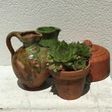 Terracotta pitcher