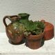 Terracotta pitcher