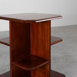 French Art Deco Side Table in Wood, circa 1920