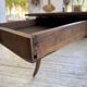 Table campagne provençale style Louis XV merisier