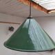 Industrial enamelled lamp