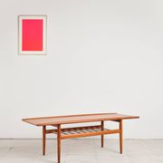 Large coffee table by Grete Jalk, Mid-Century Danish design.