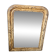 Miroir Louis Philippe décors faux bois  93 x 69 cm