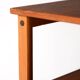 Vintage Scandinavian coffee table 1950s in beech and teak