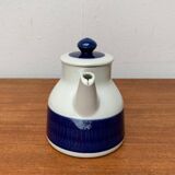 Coffee pot from the Koka Bleu series, Blau, Bla Swedish mid-century by Hertha Bengtson for Rörstrand, 1950s.