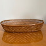 Vintage wicker basket
