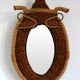 Old  rope mirror 50s/60s
