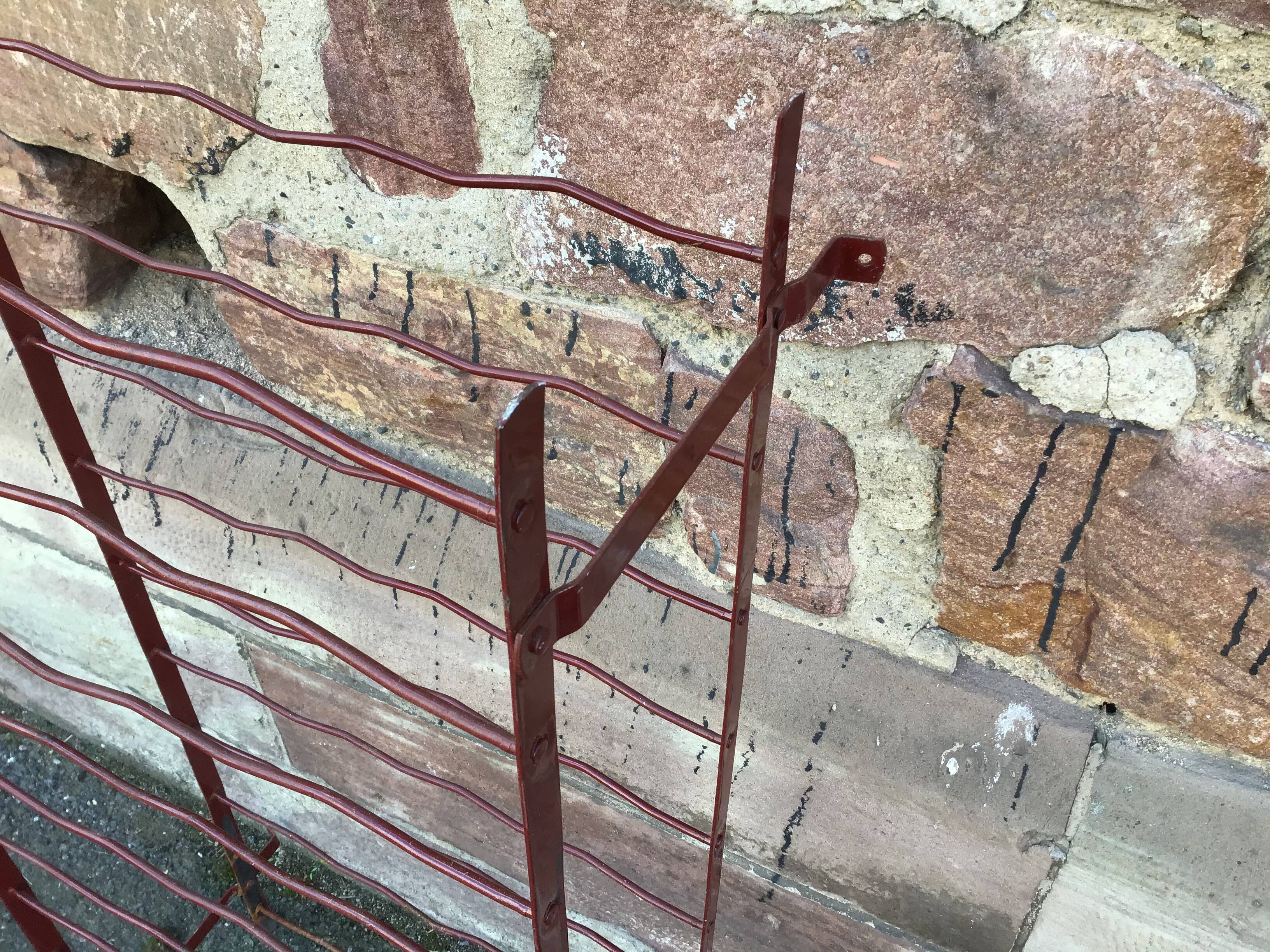 Shelf locker with vintage wine bottles
