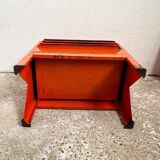 Tool box - workshop maid - vintage orange