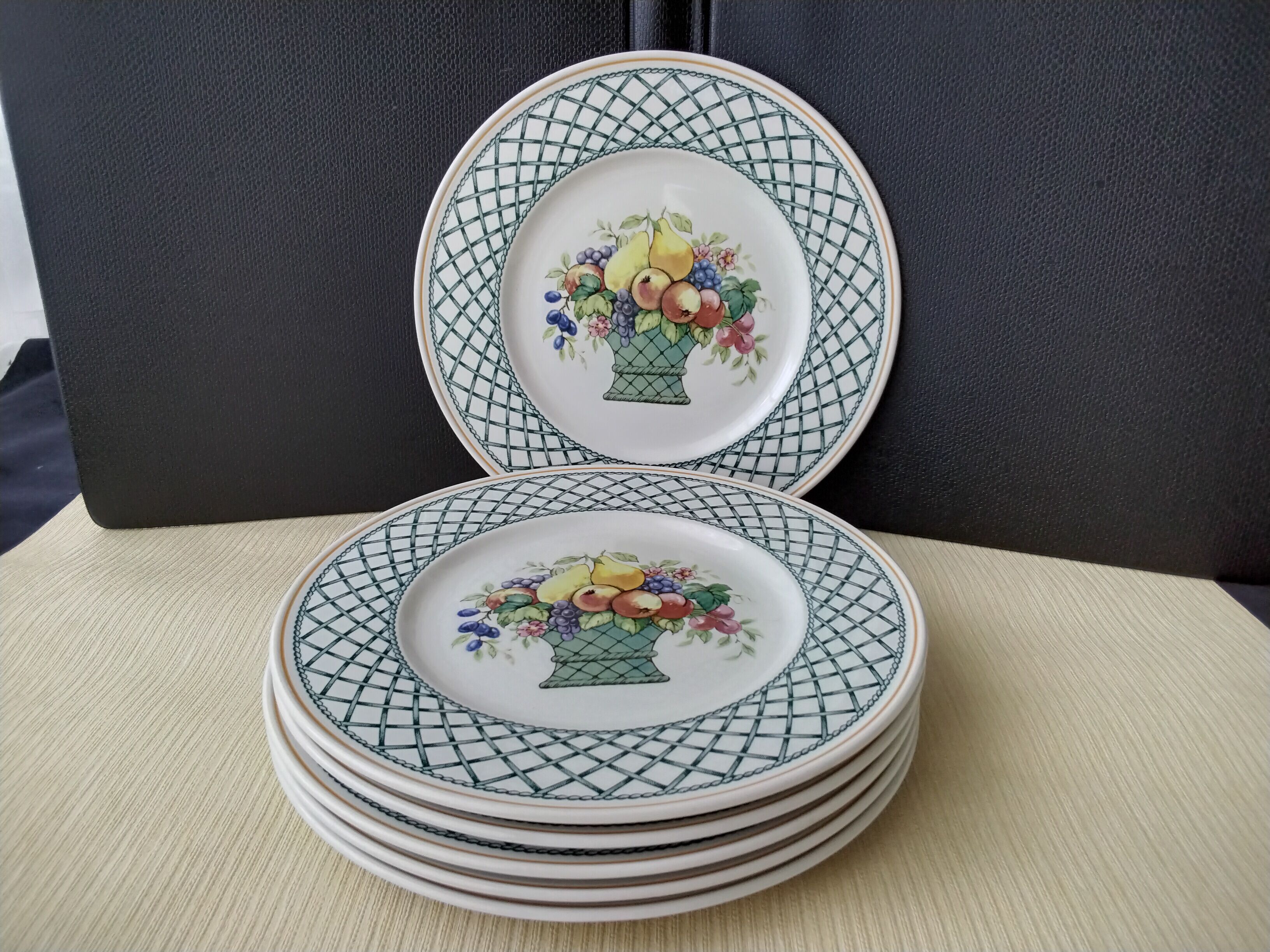 Set de 6 assiettes à dessert Villeroy Boch Modèle Basket