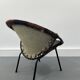 Mid-Century Swivel Balloon Armchair from Lusch & Co, 1960s