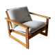 Fauteuil lounge scandinave, 1960s