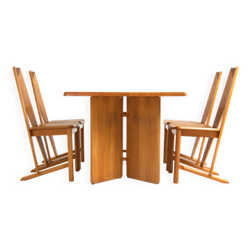 Rare dining set - Soren Nissen & Ebbe Gehl