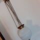 Suspension ancienne en opaline et laiton