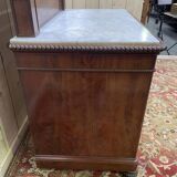 Commode de toilette en acajou époque Napoléon III
