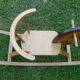 Wooden rocking horse