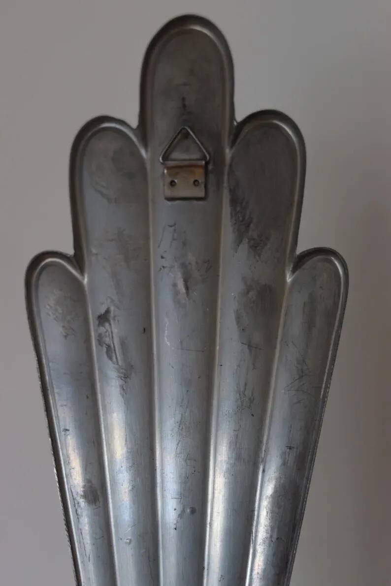 Pair of Swedish Pewter Wall Sconces, 1930s, by C.G. Hallberg, Stockholm