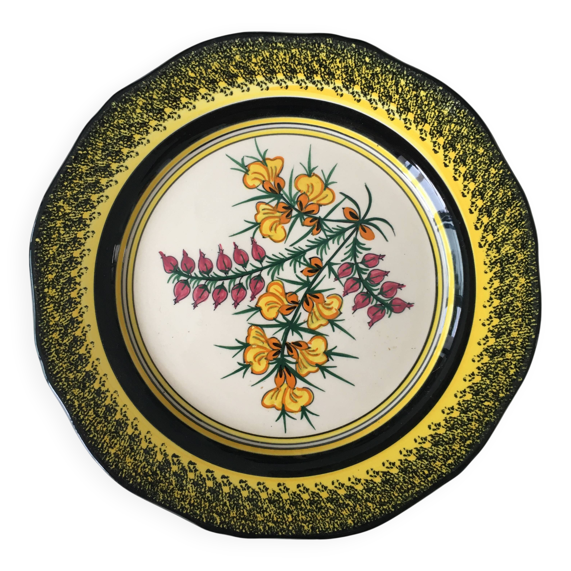 QUIMPERT HENRIOT plate, genet model