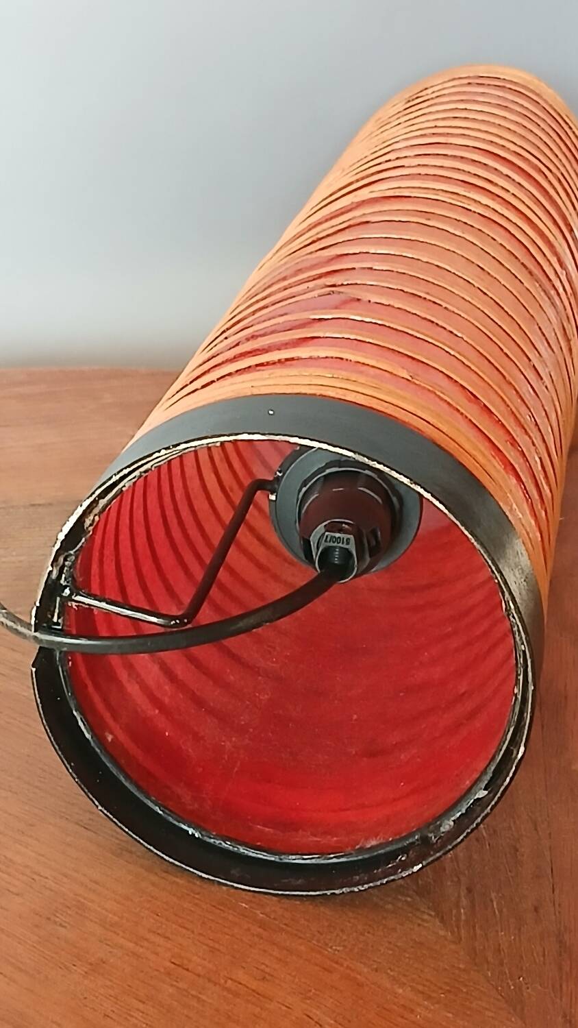 Fibreglass lamp from the 50s/60s.