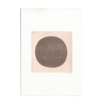 Painting on frameless paper M180 signed Eawy