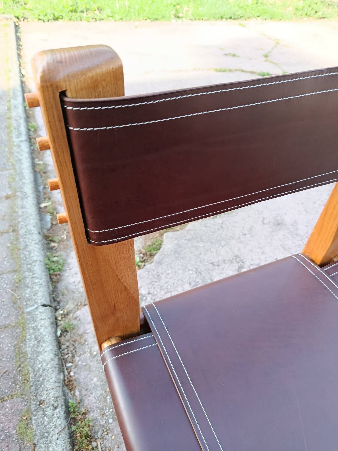 4 brutalist chairs by Pierre Chapo