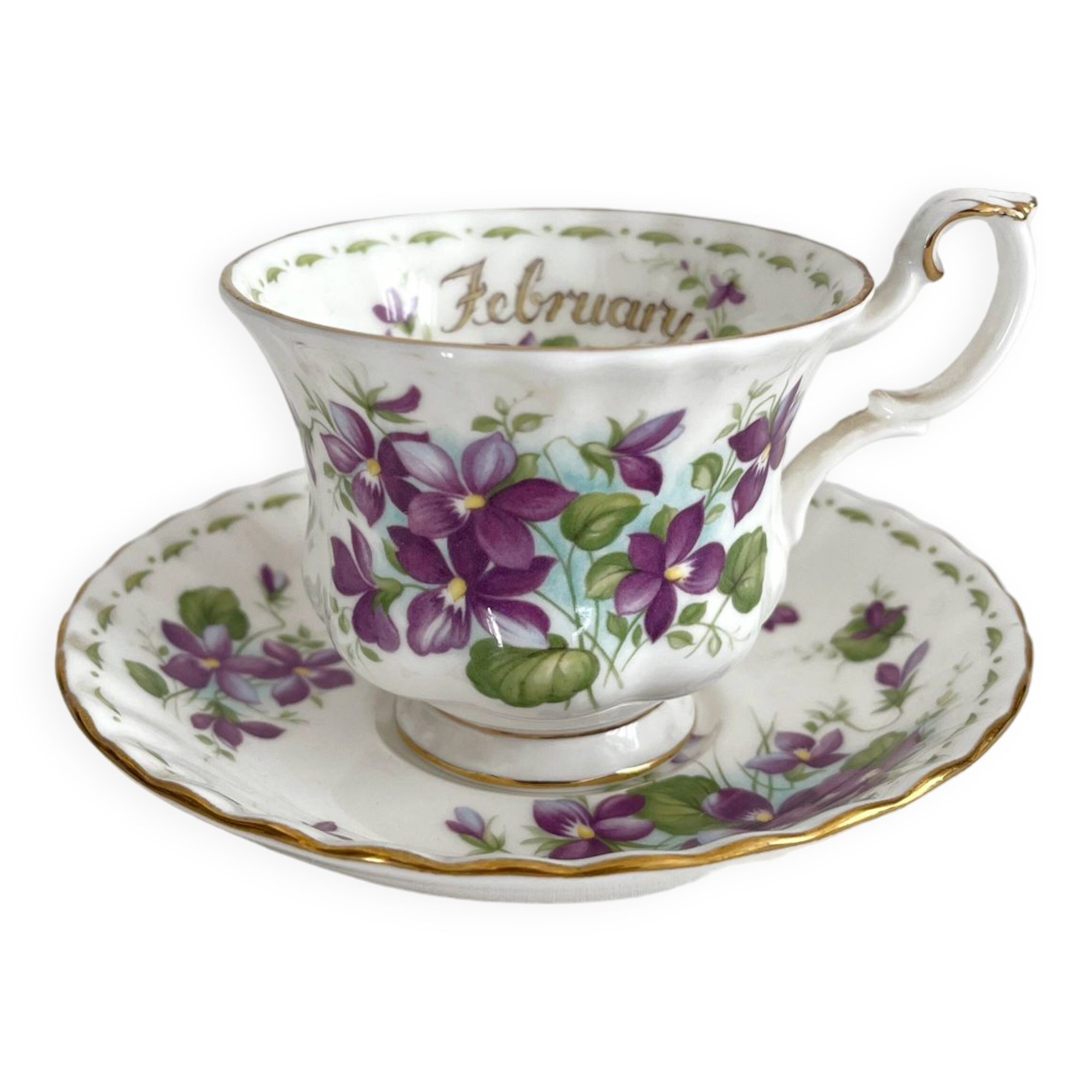 Tasse à Thé Porcelaine Anglaise YBK Tech 355ml - Motif Oiseaux Rose Élégant