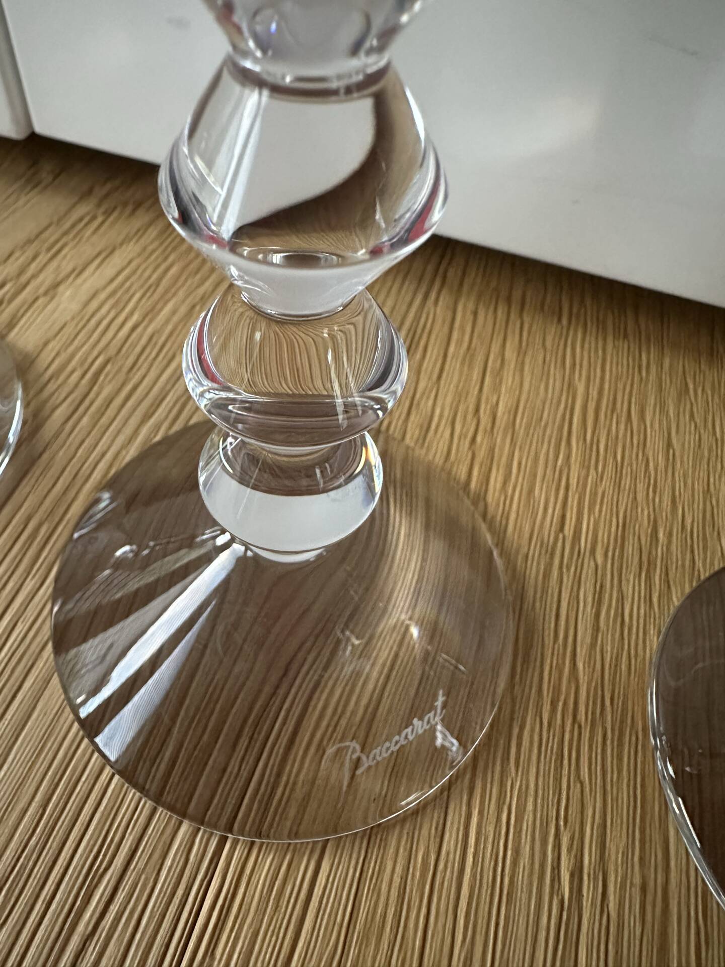 Set of 6 champagne flutes "Véga Flutissimo" in tinted crystal —