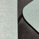 Lot de 3 chaises en formica chrome et vert clair