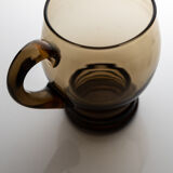 Ensemble carafe et verres fumés