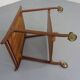 Danish Organic Teak Tea Cart, 1960s