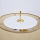 Suede table lamp, 1950s