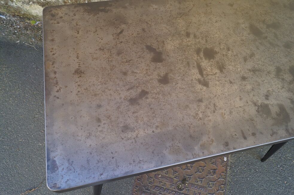 Tolix table from the 1950s