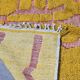 Berber Carpet Mustard - 273 x 190 cm