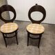 Lot de 3 chaises Baumann mouettes 1970 tissu à changer