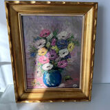 Tableau nature morte fleur