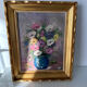 Tableau nature morte fleur