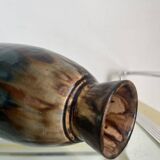 VARNISHED STONEWARE VASE BY JOSEPH TALBOT AT LA BORNE CIRCA 1930