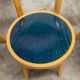 set of 4 chairs bistro Baumann model "Pollen café" design Pagnon / Pelhaître 1997