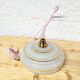 Pink and gold granite glass pendant light