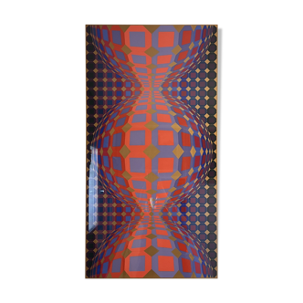Lithograph Victor Vasarely 1906/1997