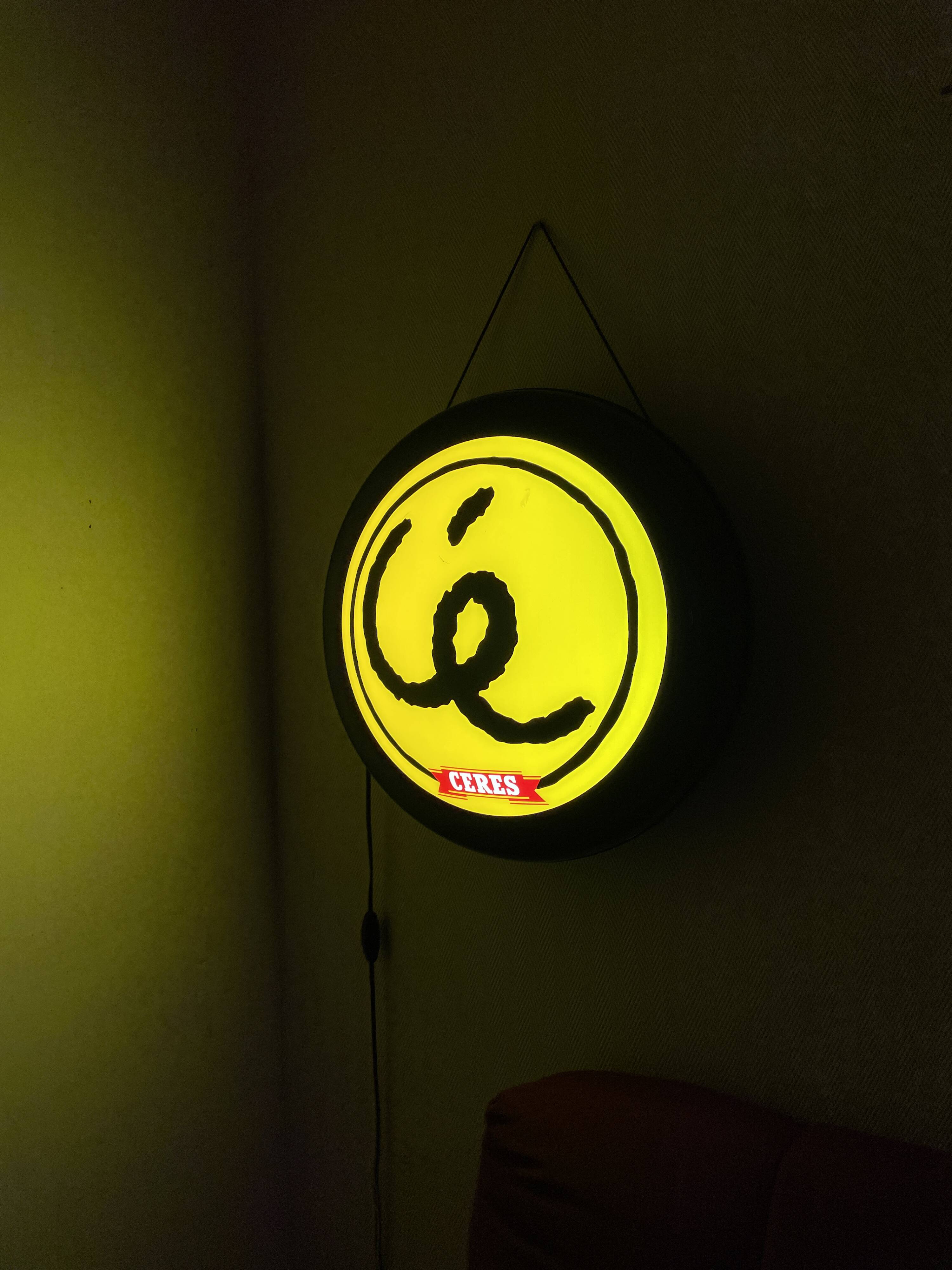 Ceres illuminated advertising sign