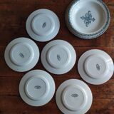 Earthenware service from Salins "Alhambra"