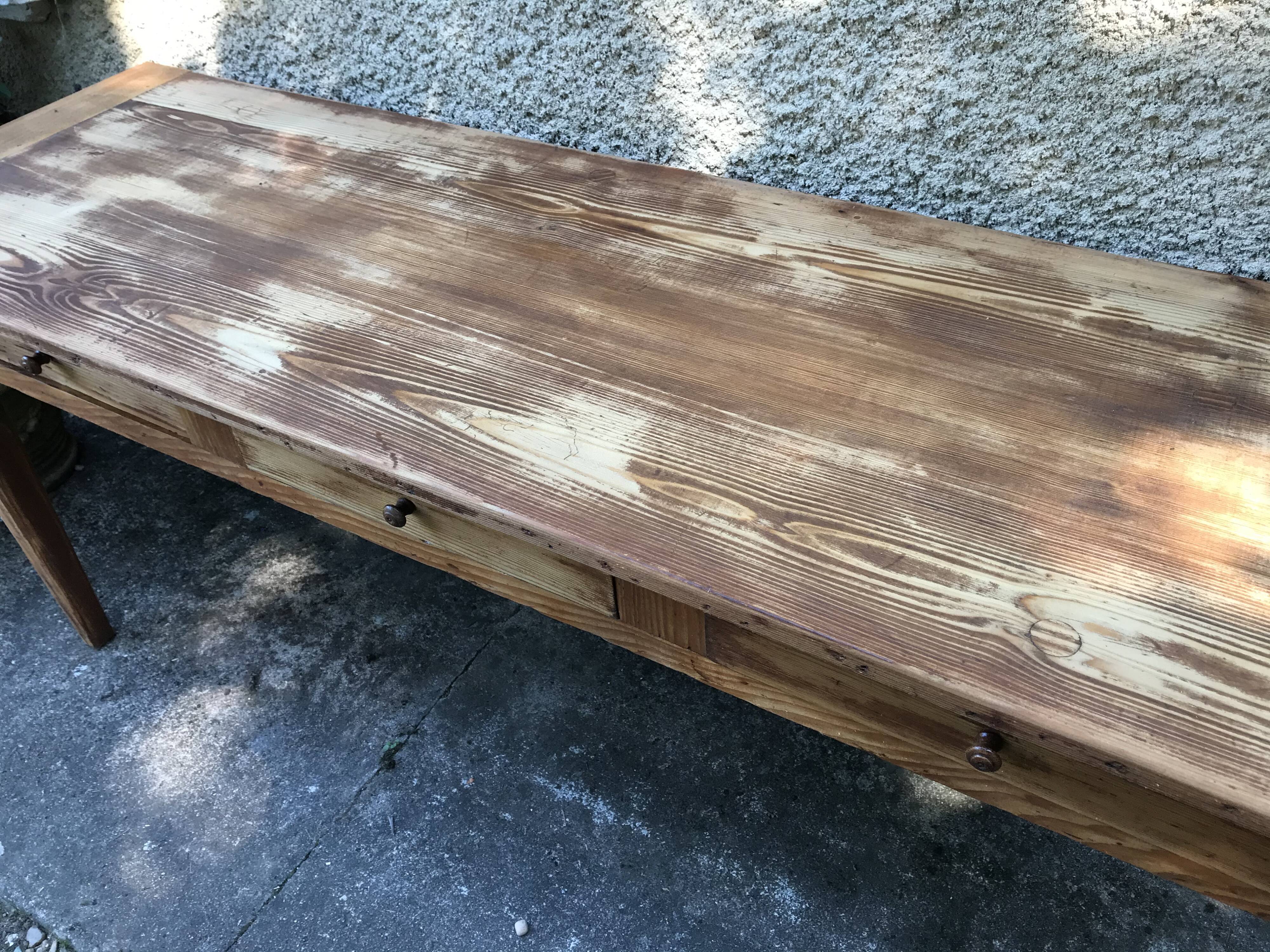 Vintage bistro table