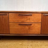 Buffet rétro vintage en teck du milieu du siècle par Meredew 1960