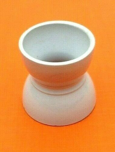 Coquetier diabolo old Faience color sky blue Height: 45mm