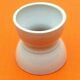 Coquetier diabolo old Faience color sky blue Height: 45mm