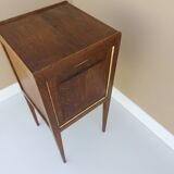 Vintage oak bedside table – circa 1950
