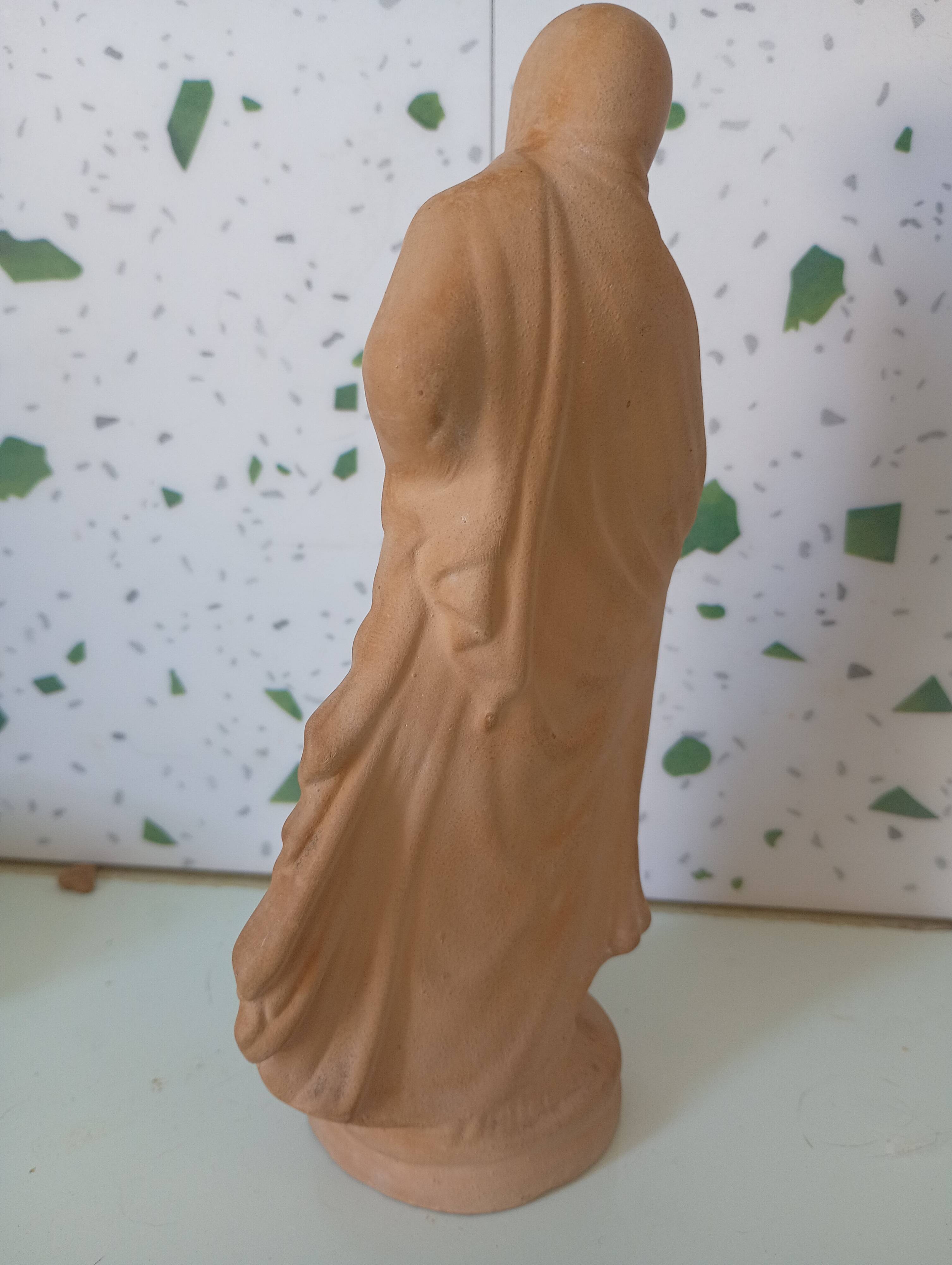 Terracotta statuette from Tanagra, draped, known as Titeux Dancer.
