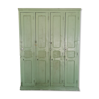 Vestiaire 4 places usine bois